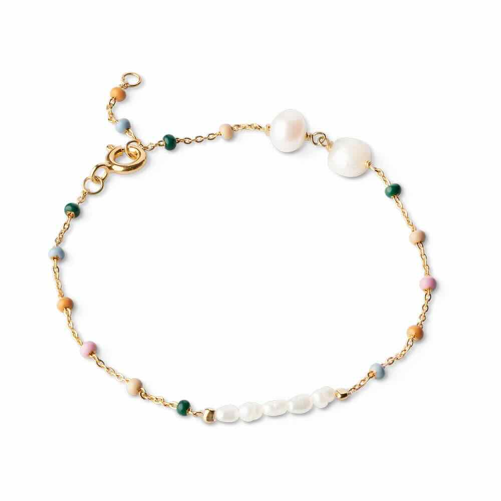 enamel armband lola pearl